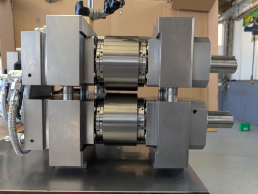 Komplette Walzenlagerung +-1µ